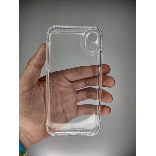 Силіконовий чохол Diamond для Apple iPhone XR (Прозорий)