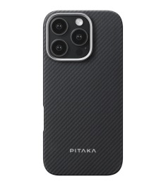 Накладка Pitaka Ultra-Slim Case Classic Twill 600D Apple iPhone 16 Pro Max (Blac..