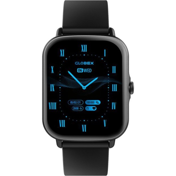 Розумний годинник Globex Smart Watch Me Pro (Чорний)