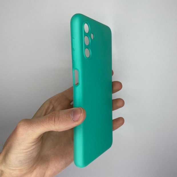 Силіконовий Original Case Samsung Galaxy A04S (2022) (ShutCam) (Бірюзовий)