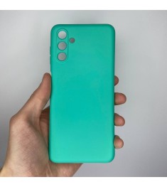 Силіконовий Original Case Samsung Galaxy A04S (2022) (ShutCam) (Бірюзовий)
