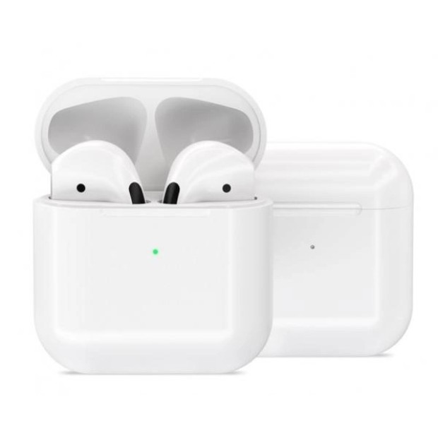 Беспроводные наушники-гарнитура вкладыши Denmen DL13 (Белый)