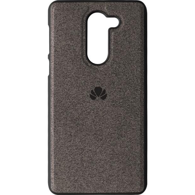 Силикон Textile Huawei Honor 6x / GR5 (2017) (Чёрный)