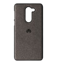 Силикон Textile Huawei Honor 6x / GR5 (2017) (Чёрный)