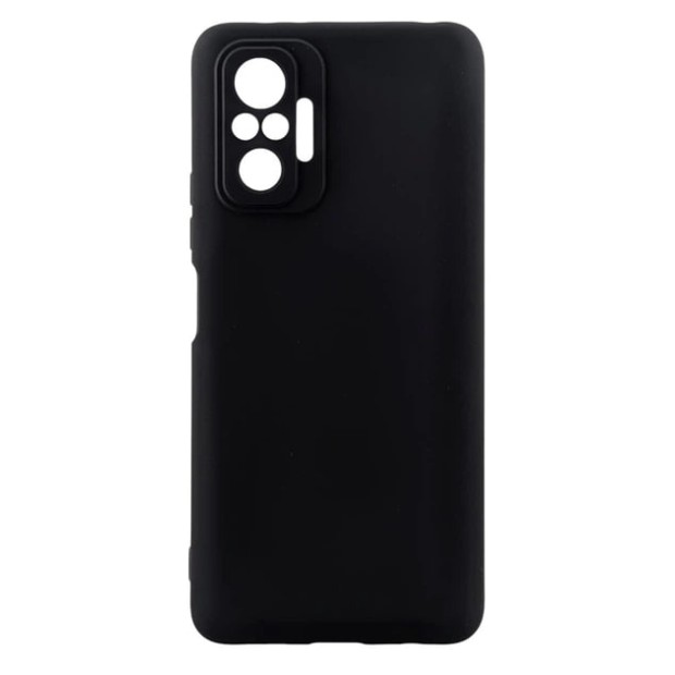 Силикон Original Xiaomi Redmi Note 10 Pro (ShutCam) (Чёрный)