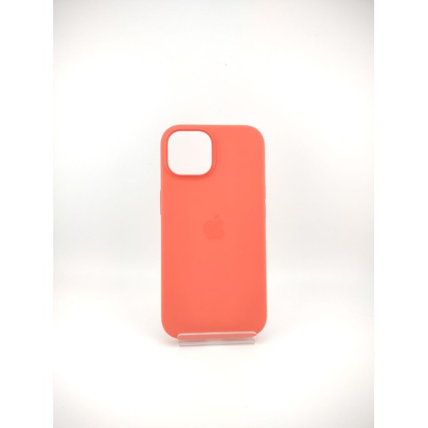Чохол Silicone Case with MagSafe для Apple iPhone 15 (Guava)