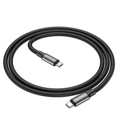 USB-кабель Borofone BX82 (C-Type-C-Type) (60W) (Чорний) (Уцінка) (1 Категорія)