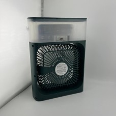 Настольный вентилятор-увлажнитель Mini Cooling Fan LED (Тёмно-зелёный)