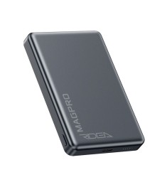Бездротовий акумулятор Ridea RP-M10 MAGPRO 10000mAh 15W (Сірий) Бездротовий акумулятор Ridea RP-M10 MAGPRO 10000mAh 15W (Сірий)