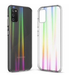 Силикон 3D Gradient Case Samsung Galaxy A02S (2020) (Прозрачный)