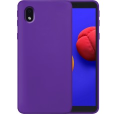 Силикон Original 360 Case Samsung Galaxy A01 Core (Фиолетовый)