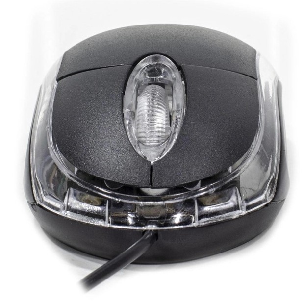 Провідна миша Jeqang JM-009 (Чорна)