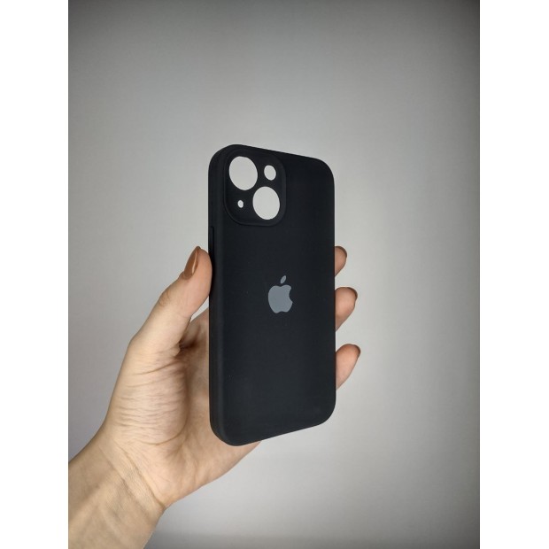 Силікон Original RoundCam Case Apple iPhone 13 mini (07) Black