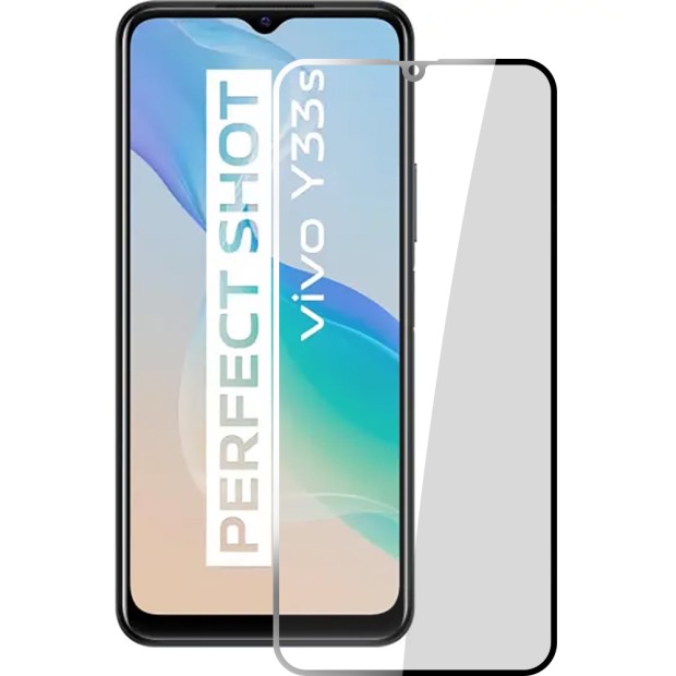 Захисне скло 5D Standard Vivo Y33s Чорний