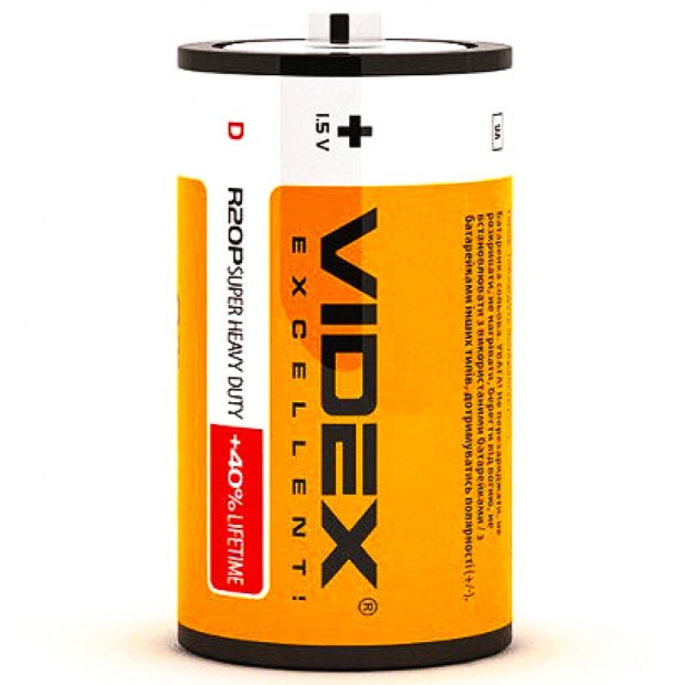 Battery Videx R20P D 1.5V