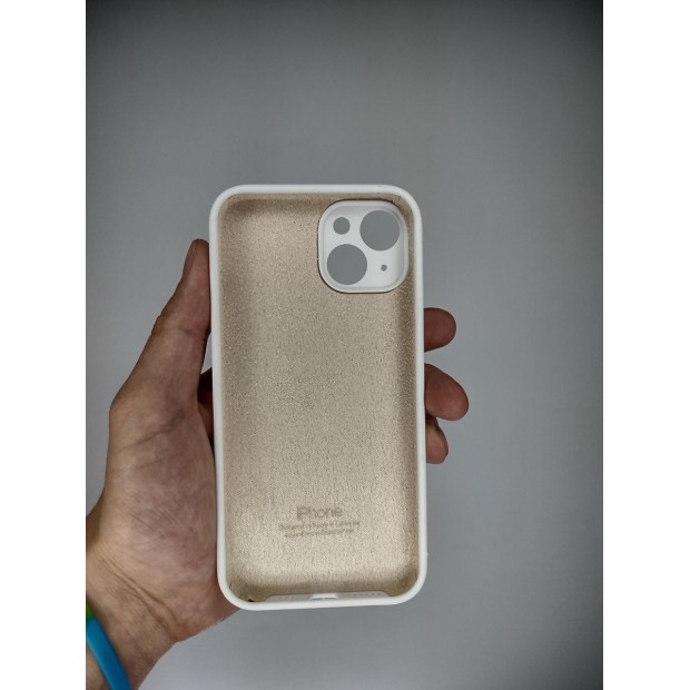 Силіконовий чохол Original RoundCam для Apple iPhone 14 (06) Білий