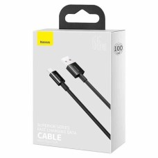 USB-кабель Baseus Superior 66W (2м) (Type-C) (Чорний) CATYS-A01