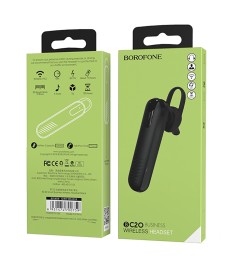 Беспроводная моно-гарнитура Borofone BC20 Smart (Чёрный)