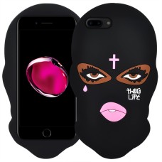 Силіконовий чохол Thug Life для Apple iPhone 7 Plus / 8 Plus (Чорний) Силіконовий чохол Thug Life для Apple iPhone 7 Plus / 8 Plus (Чорний)