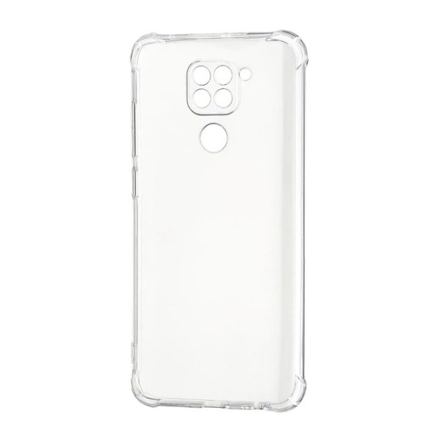 Силікон Brilliant 3D для Xiaomi Redmi Note 9  /  Redmi 10X (Прозорий)