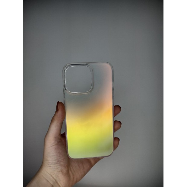 Силикон Round Matte Gradient Apple iPhone 13 Pro (Blue)