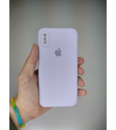 Силикон Original RoundCam Case Apple iPhone X / XS (43) Glycine