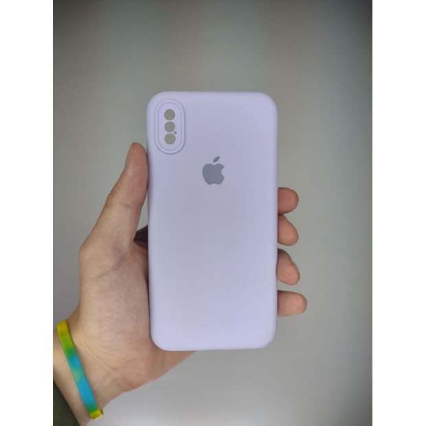 Силикон Original RoundCam Case Apple iPhone X / XS (43) Glycine