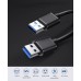 USB-кабель ESSAGER AM-AM (1м) (USB3.0-USB3.0) (Чорний) EXCAA-YT01