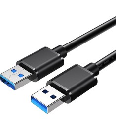 USB-кабель ESSAGER AM-AM (1m) (USB3.0-USB3.0) (Black) EXCAA-YT01