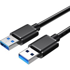 USB-кабель ESSAGER AM-AM (1m) (USB3.0-USB3.0) (Black) EXCAA-YT01