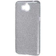 Силіконовий чохол Glitter для Huawei Y5 (2017) (Сірий)