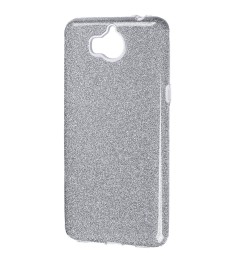 Силикон Glitter Huawei Y5 (2017) (Серый)