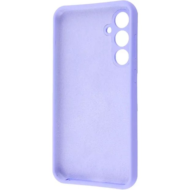 Силіконовий чохол оригінальний Samsung Galaxy M55 5G (ShutCam) (Лавандовий)