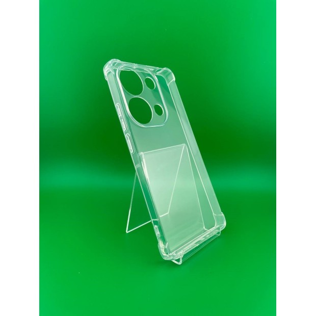Силикон 6D Xiaomi Redmi Note 13 Pro 4G / Poco M6 Pro 4G (ShutCam) (Прозрачный)