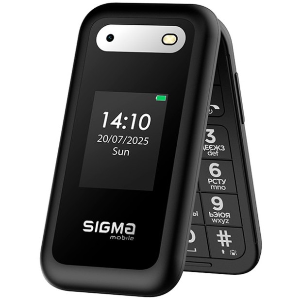 Мобільний телефон Sigma mobile X-style 281 Clik Dual Sim (Чорний) Мобільний телефон Sigma mobile X-style 281 Clik Dual Sim (Чорний)