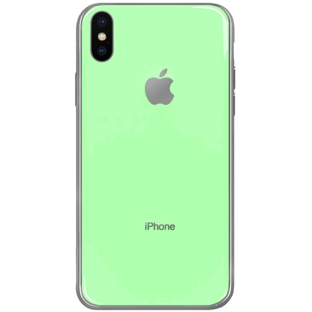 Силіконовий чохол Zefir для Apple iPhone Xs Max (Зелений)