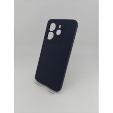 Силикон Original Premium Xiaomi Redmi Note 14 4G (ShutCam) (Тёмно-синий)