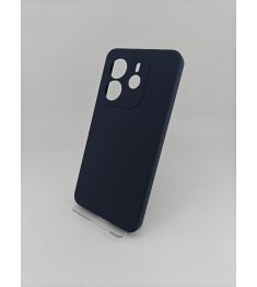 Силикон Original Premium Xiaomi Redmi Note 14 4G (ShutCam) (Тёмно-синий)