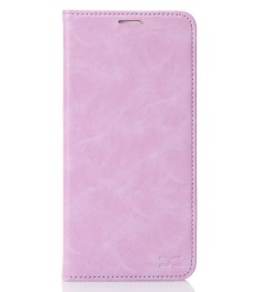 Чехол-книжка Leather Elegant Xiaomi Redmi 15C (Тёмная фиалка)