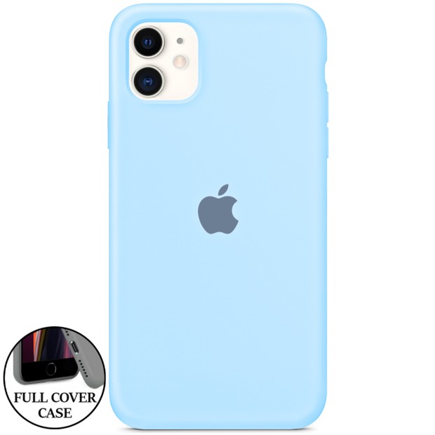 Силикон Original Round Case Apple iPhone 11 (15) Lilac
