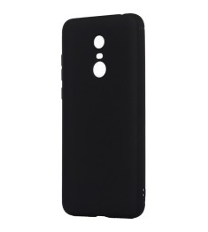 Силіконовий графітовий чохол для Xiaomi Redmi 5 Plus (чорний)
