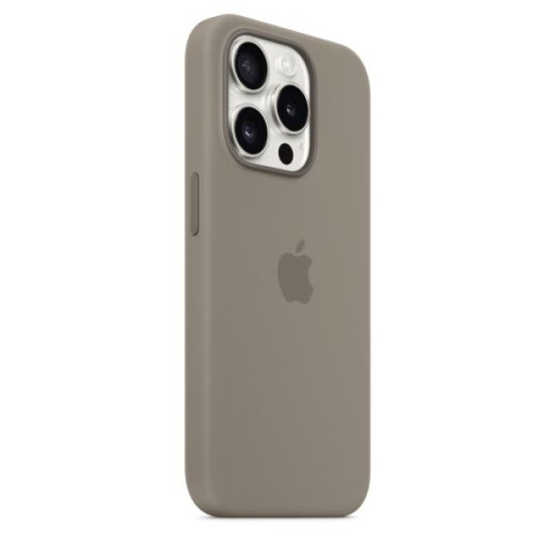 Чохол Silicone Case with MagSafe Apple iPhone 15 Pro (Clay) (Оригінал)