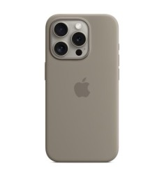 Чехол Silicone Case with MagSafe Apple iPhone 15 Pro (Clay) (Original)