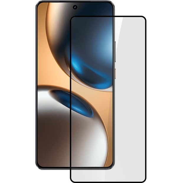 Захисне скло 5D Standard Realme GT 7T Чорне