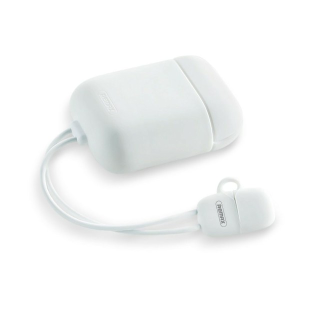 Футляр-зарядка для наушников Apple AirPods Remax RC-A6 (белый)