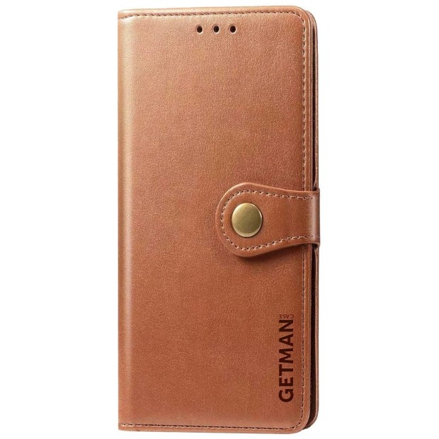 Leather Book Gallant Case for Samsung Galaxy A06 (Brown)
