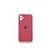 Силіконовий чохол Original Square RoundCam для Apple iPhone 11 (57) Marsala.