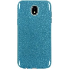Силикон Glitter Samsung Galaxy J5 (2017) J530 (Голубой)