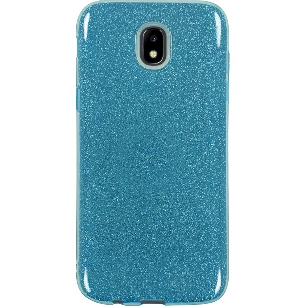 Силіконовий чохол з блискітками для Samsung Galaxy J5 (2017) J530 (Блакитний) Силіконовий чохол з блискітками для Samsung Galaxy J5 (2017) J530 (Блакитний)