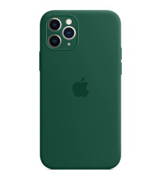 Силикон Original RoundCam Case Apple iPhone 11 Pro Max (69) Atrovirens